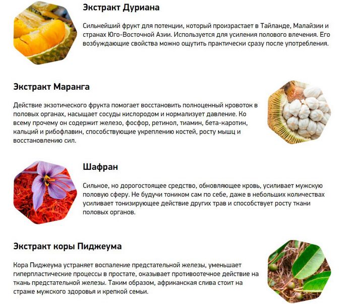 Склад Extaz Pills